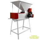 Entsteiner / Entkerner für Fruchtmus: elektr. Obst-Entsteiner / Passier-Maschine OE400, 400 kg Steinobst pro Std,  für Kirschen, Mirabellen, Pflaumen, Aprikosen / wechselbare  Edelstahl Passier-Einsätze, Kirsch-Entsteiner made in EU (Versand kostenfrei*)