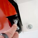 Entsteiner / Entkerner für Fruchtmus: elektr. Obst-Entsteiner / Passier-Maschine OE400, 400 kg Steinobst pro Std,  für Kirschen, Mirabellen, Pflaumen, Aprikosen / wechselbare  Edelstahl Passier-Einsätze, Kirsch-Entsteiner made in EU (Versand kostenfrei*)