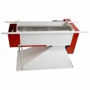 Entsteiner / Entkerner für Fruchtmus: elektr. Obst-Entsteiner / Passier-Maschine OE400, 400 kg Steinobst pro Std,  für Kirschen, Mirabellen, Pflaumen, Aprikosen / wechselbare  Edelstahl Passier-Einsätze, Kirsch-Entsteiner made in EU (Versand kostenfrei*)