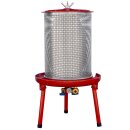 Fischer-Lahr® Edelstahl Obstmuser OME 700 + Fischer Hydropresse 40 Liter FP40H