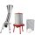 Fischer-Lahr® Edelstahl Obstmuser OME 700 + Fischer Hydropresse 40 Liter FP40H