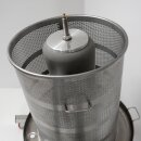 NEU 2025 - Fischer -Lahr®  FPF90 PRO Edelstahl Hydropresse kippbar:  90 Liter Kelter / Apfelpresse / Obstpresse mit Wasserdruck-Antrieb, nur bei Fischer mit zusätzlichem Druckminderer (!), inkl. Presstuch, komplett INOX, mit Fahrwerk (versandkostenfrei)*