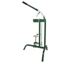 Der günstige Verkorker für Wein - mit bewährter Technik: Klassischer Fischer-Lahr VK110, Weinflaschen Handverkorker stehend / Standverkorker, Vierbacken-Verkorker für synthetische und Natur-Korken bis  Durchmesser 25mm,  für Flaschen von ca. 29 bis 35cm