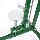 Der günstige Verkorker für Wein - mit bewährter Technik: Klassischer Fischer-Lahr VK110, Weinflaschen Handverkorker stehend / Standverkorker, Vierbacken-Verkorker für synthetische und Natur-Korken bis  Durchmesser 25mm,  für Flaschen von ca. 29 bis 35cm