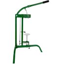 Der günstige Verkorker für Wein - mit bewährter Technik: Klassischer Fischer-Lahr VK110, Weinflaschen Handverkorker stehend / Standverkorker, Vierbacken-Verkorker für synthetische und Natur-Korken bis  Durchmesser 25mm,  für Flaschen von ca. 29 bis 35cm