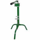 Der günstige Verkorker für Wein - mit bewährter Technik: Klassischer Fischer-Lahr VK110, Weinflaschen Handverkorker stehend / Standverkorker, Vierbacken-Verkorker für synthetische und Natur-Korken bis  Durchmesser 25mm,  für Flaschen von ca. 29 bis 35cm