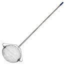 Klassischer Metall- Apfelsammler inkl. Stiel: YERD Rollsammler Apple-Wizard PRO,  komplett aus Metall, Fallobstsammler inkl. zerlegbarem Metall-Stiel