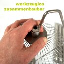 Klassischer Metall- Apfelsammler inkl. Stiel: YERD Rollsammler Apple-Wizard PRO,  komplett aus Metall, Fallobstsammler inkl. zerlegbarem Metall-Stiel