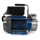 Edelstahl Wein-und Saftpumpe: Kreisel-Pumpe KPE20  Enos, 1680 Liter/Std., heiß bis 90°C, Pumpengehäuse Edelstahl AISI 304, Laufrichtungs-Umkehr, lebensmittelechte Abfüllpumpe mit 3/4" Zoll Anschlüssen, ca. 0,45 PS, 230V, 4,8kg mit Tragegriff,  made in EU