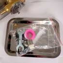 Fischer-Lahr gewichtsbasierter Wiegefüller  LSY15 mit Impellerpumpe, Dosierfüller für leicht bis dickfüssige Medien bis ca. 500 cP (Öl, Sirup, Likör etc), auch leicht stückige Medien, bis 80°C (Versand kostenfrei*)