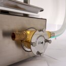 Fischer-Lahr gewichtsbasierter Wiegefüller  LSY15 mit Impellerpumpe, Dosierfüller für leicht bis dickfüssige Medien bis ca. 500 cP (Öl, Sirup, Likör etc), auch leicht stückige Medien, bis 80°C (Versand kostenfrei*)