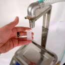 Fischer-Lahr gewichtsbasierter Wiegefüller  LSY15 mit Impellerpumpe, Dosierfüller für leicht bis dickfüssige Medien bis ca. 500 cP (Öl, Sirup, Likör etc), auch leicht stückige Medien, bis 80°C (Versand kostenfrei*)