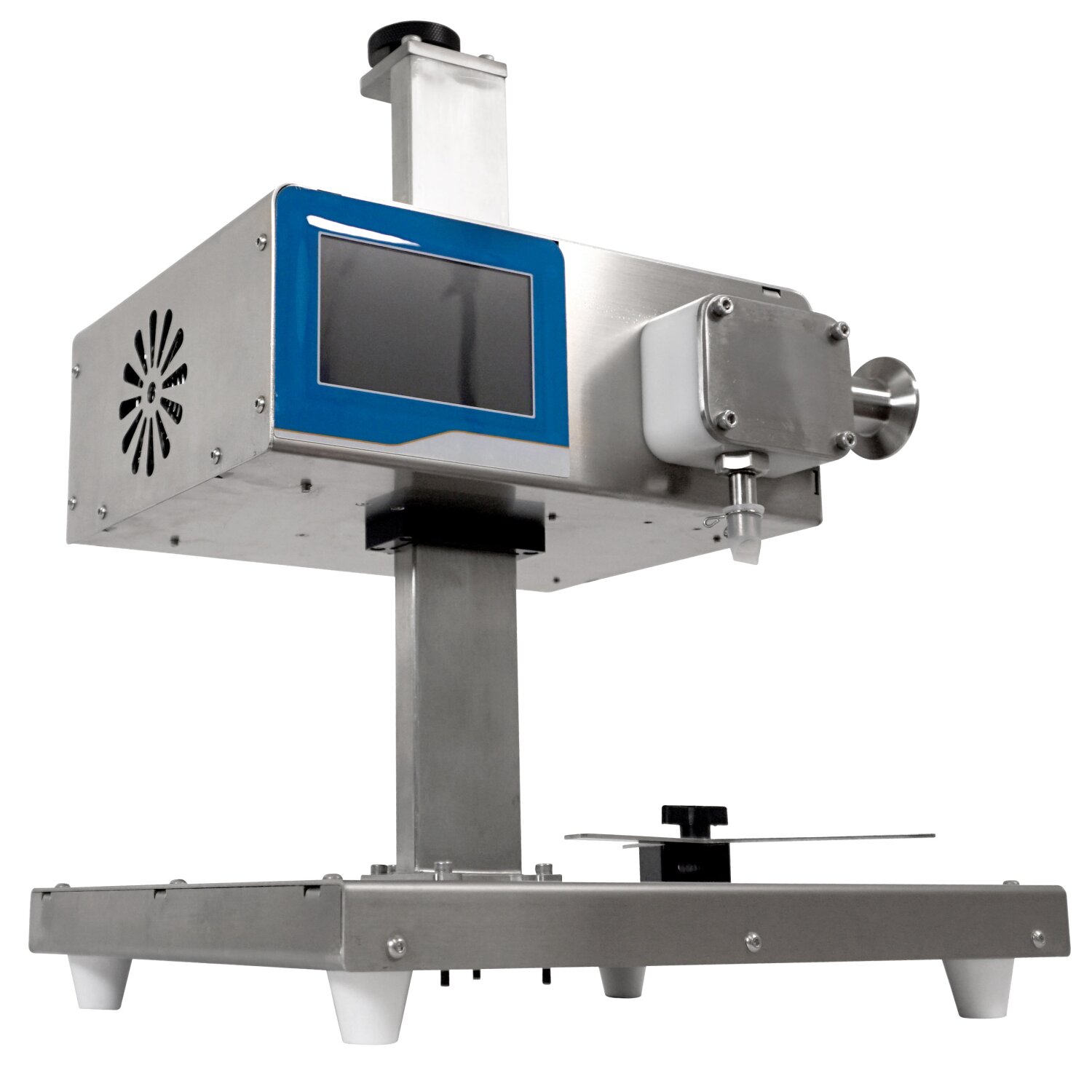 9Y2  Dosierfüller Fischer-Lahr® FüllTronic 9-Y-2, Abfüller für dünnflüssige Medien bis 50°C, Impeller-Pumpe, ca. 1-1500 cP, Edelstahl, Touchscreen, Auslösung per Lichtschranke, Fußschalter oder autom. Zeitintervall, mit Ansaug-Schlauch  (Versand kostenfrei*) 	 
		 (Dosierfüller)  
	