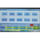 Flaschen-Etikettierer elektrisch GST 413-P mit Inkjet Printer, komfortabler Touchscreen, Druckluft-Flaschenzentrierung, schwarzweiß Drucker für MHD, Chargen-Nummern, Barcodes, Text,  Grafik oder Personalisierung (Versand kostenfrei*)