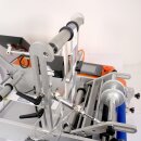 Flaschen-Etikettierer elektrisch GST 413-P mit Inkjet Printer, komfortabler Touchscreen, Druckluft-Flaschenzentrierung, schwarzweiß Drucker für MHD, Chargen-Nummern, Barcodes, Text,  Grafik oder Personalisierung (Versand kostenfrei*)