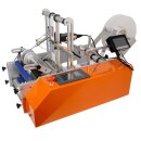 Flaschen-Etikettierer elektrisch GST 413-P mit Inkjet Printer, komfortabler Touchscreen, Druckluft-Flaschenzentrierung, schwarzweiß Drucker für MHD, Chargen-Nummern, Barcodes, Text,  Grafik oder Personalisierung (Versand kostenfrei*)