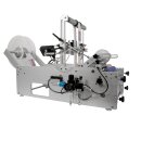 Flaschen-Etikettierer elektrisch GST 413-P mit Inkjet Printer, komfortabler Touchscreen, Druckluft-Flaschenzentrierung, schwarzweiß Drucker für MHD, Chargen-Nummern, Barcodes, Text,  Grafik oder Personalisierung (Versand kostenfrei*)