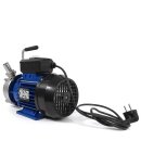 Edelstahl Weinpumpe KPE25  Enos, Kreiselpumpe, 230V, elektrische Getränkepumpe lebensmittelecht / CE-konform, Rechts-/Linkslauf, Abfüllpumpe heiß bis 80°C, 2500 l/h, 1″ Zoll Anschluss, made in EU