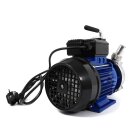 Edelstahl Weinpumpe KPE25  Enos, Kreiselpumpe, 230V, elektrische Getränkepumpe lebensmittelecht / CE-konform, Rechts-/Linkslauf, Abfüllpumpe heiß bis 80°C, 2500 l/h, 1″ Zoll Anschluss, made in EU