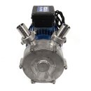 Edelstahl Weinpumpe KPE30M Enos, Kreiselpumpe, 230V, lebensmittelecht CE-konform, Rechts-/Linkslauf, Abfüllpumpe heiß bis 80°C, 3900 l/h, 1 ¼″ Zoll Anschluss, made in EU