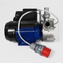 Edelstahl Weinpumpe KPE30T  Enos, Kreiselpumpe, 400V, lebensmittelecht CE-konform, Rechts-/Linkslauf, Abfüllpumpe  heiß  bis 80°C, 3900 l/h, 1 ¼″ Zoll Anschluss, made in EU