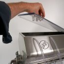 BAUSATZ UltraGravity Falldruckfüller: Flaschenabfüller mit 4 Stationen, Abfüllgerät für Flüssigkeiten 1-10 cP (Wein, Most etc), Abfüllanlage kompl. aus Edelstahl, 14mm Ventile, Abfüllmaschine ohne Pumpe,  für Lebensmittel, made in EU (Versand kostenfrei*)