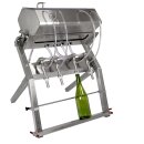 BAUSATZ UltraGravity Falldruckfüller: Flaschenabfüller mit 4 Stationen, Abfüllgerät für Flüssigkeiten 1-10 cP (Wein, Most etc), Abfüllanlage kompl. aus Edelstahl, 14mm Ventile, Abfüllmaschine ohne Pumpe,  für Lebensmittel, made in EU (Versand kostenfrei*)