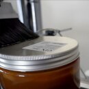 Fischer-Lahr Verpackungs- Etikettierer GST113ET automatisch,  für horizontale Etiketten, Etikettiermaschine für flache Verpackungen wie Beutel, Deckel-Labels von Gläsern oder Kartons  etc,, mit Fließband, bis zu 120 Etiketten/Min. (Versand kostenfrei *)