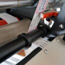 Fischer-Lahr Verpackungs- Etikettierer GST113ET automatisch,  für horizontale Etiketten, Etikettiermaschine für flache Verpackungen wie Beutel, Deckel-Labels von Gläsern oder Kartons  etc,, mit Fließband, bis zu 120 Etiketten/Min. (Versand kostenfrei *)