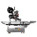 Fischer-Lahr Verpackungs- Etikettierer GST113ET automatisch,  für horizontale Etiketten, Etikettiermaschine für flache Verpackungen wie Beutel, Deckel-Labels von Gläsern oder Kartons  etc,, mit Fließband, bis zu 120 Etiketten/Min. (Versand kostenfrei *)