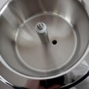B-Ware Vorführmodell - High-End Profi Eismaschine: Exklusive, kompakte und handgefertigte Eismaschine C1500, mit Kompressor, komplett aus Edelstahl, 30 kg schwer - extrem robust, Profi-Gerät ideal für Labor  oder Haushalt, 1500g Füllmenge
