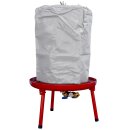 INDERST Hydropresse FP90Hi, 90L Saftpresse Obstpresse / Apfelpresse, 90 Liter Edelstahl-Presskorb, rostfreies Alu mit Kelter-Lack, DIE Kelter-Alternative zur Spindelpresse (versandkostenfrei *)