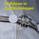 Edelstahltank Rührgerät:  SCHNEIDER SG1 Mischer für Tank Zapfloch-Klappe Gr 37, 400V, robuste Qualität made in Germany, für Misch-Tanks bis 10.000L, 1400 U/min, Zubehör/Ersatzteil (Versand kostenfrei*)