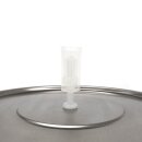 FM60 Maische- Fermenter 60 Liter, Edelstahl, konisch mit Boden-Restauslauf, Gärröhrchen, Innen-Thermometer, luftdicht verschließbarer Spanndeckel, Mini-Gärtank ideal zur flüssigen Fermentation bzw. Hefe-Vergärung bei Wein, Bier, Most / Saft-Fermentation,