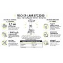 Obstmuser / Obsthäcksler: FISCHER-LAHR  EFC2000, die 2 kW (!) ~2,7 PS  Kernobstschneidemühle, Leistung 1000 kg/h, 230V, Obstmühle elektrisch für Äpfel, Birnen, Quitten (!)... NEU: Teleskop-Einfüllsäule, Transportrad,IP54 Spritzschutz (versandkostenfrei*)