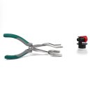 Verschließzange  v2025 L: Verschließer für Bag-in-Box Beutel,  robuste Zange zum Verschließen für alle VITOP und baugleichen Saft-Beutel-Verschlüsse - DAS praktisch unverzichtbare Werkzeug zum Verschließen von B-i-B Beuteln...