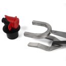 Verschließzange  v2025 L: Verschließer für Bag-in-Box Beutel,  robuste Zange zum Verschließen für alle VITOP und baugleichen Saft-Beutel-Verschlüsse - DAS praktisch unverzichtbare Werkzeug zum Verschließen von B-i-B Beuteln...