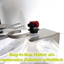 Verschließzange  v2025 L: Verschließer für Bag-in-Box Beutel,  robuste Zange zum Verschließen für alle VITOP und baugleichen Saft-Beutel-Verschlüsse - DAS praktisch unverzichtbare Werkzeug zum Verschließen von B-i-B Beuteln...