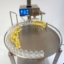 Fischer-Lahr FüllTronic 9-Y-3 Abfüllgerät mit Drehtisch, automatischer Dosierfüller mit Impellerpumpe, Touchscreen, komplett aus Edelstahl (Versand kostenfrei *)