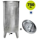 Zottel Edelstahltank  800 Liter Inhalt Immervoll-Tank mit...