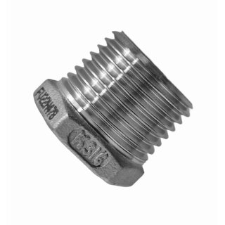 Reduktion 1/2"AG auf 3/8"IG für Fülldüsen