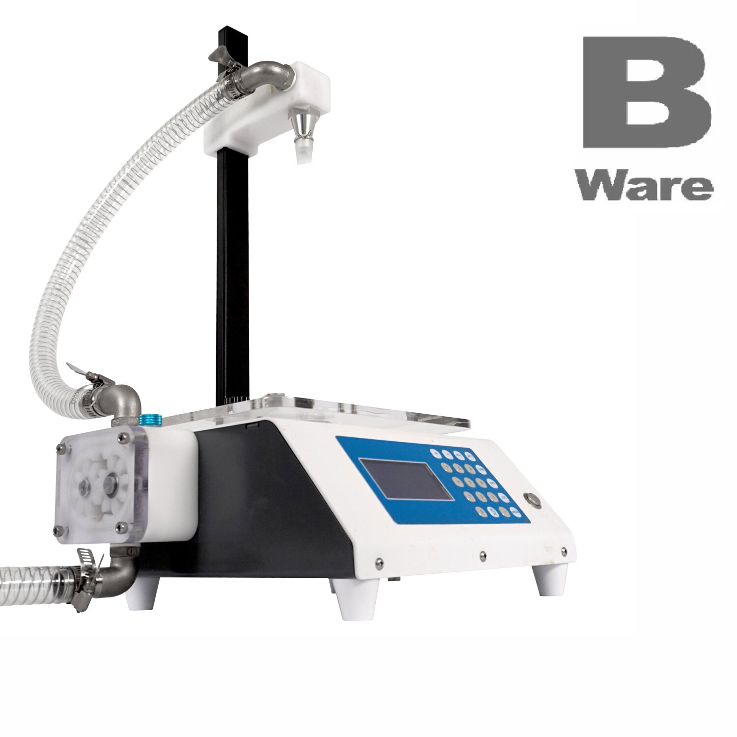 495-12-X-B-Ware  B-Ware Fischer-Lahr Dosierfüller / Wiegefüller Fillmat 12-X mit Zahnradpumpe für mittlere Viskosität, gewichtsbasierte Abfüllung für leicht viskose Flüssigkeiten wie Öl, dünnes Gel usw, in Flaschen, Gläser & Spezialbehälter - Vorführmodell 	 
		 (Abfüller, Dosierfüller, Abfüllgerät, gravimetric filling machine, B-Ware, Günstig)  
	