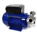 Impellerpumpe WI30B Euro 30,  Edelstahl-Pumpe lebenmittelecht, 4500 l/h, ohne Bypass, 230V, 1,5 PS , 900 U/Min, made in EU