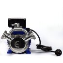 B-Ware Elektrische Weinpumpe / Saft-, Speiseöl-, Getränke-Pumpe: Fischer Impellerpumpe 30 EPDM 230 V, lebensmittelecht, ASI 304, Leistung 4500 lt/h, Edelstahl Pumpe,NW32 Anschluss, Abfüllpumpe heiß bis ca. 80°C, - 1 Fuss abgebrochen