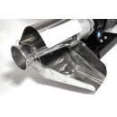 B-Ware Tomaten Passiermaschine elektrisch, Reber Nr.5 / 9000N, 0,8 PS, extra schwerer und hoch robuster 600 Watt Induktionsmotor, 230V, inkl. 1,5mm Passiersieb, professionelle Küchenmaschine mit wechselbaren Passiersieb-Größen - Vorführmodell