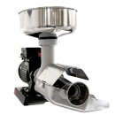 B-Ware Tomaten Passiermaschine elektrisch, Reber Nr.5 / 9000N, 0,8 PS, extra schwerer und hoch robuster 600 Watt Induktionsmotor, 230V, inkl. 1,5mm Passiersieb, professionelle Küchenmaschine mit wechselbaren Passiersieb-Größen - Vorführmodell