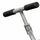 B-Ware Spindelpresse / Obstpresse Fischer V22: manuelle Edelstahl Spindelpresse mit 22 Liter Presskorb, kippbare Spindel, komplett aus Edelstahl - leichte Gebrauchsspuren