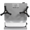 Fischer-Lahr® Schichtenfilter v2025: Weinfilter-Maschine, grau lackierter Weinfilter 10 Filterschichten (max 10 Stück) 20x20, 150 l/h, inkl. Bronze Kreisel-Pumpe, tragbarer Filter für Wein, Most, Saft, Spirituosen usw, made in EU (versandkostenfrei)*