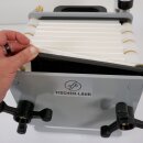 Fischer-Lahr® Schichtenfilter v2025: Weinfilter-Maschine, grau lackierter Weinfilter 10 Filterschichten (max 10 Stück) 20x20, 150 l/h, inkl. Bronze Kreisel-Pumpe, tragbarer Filter für Wein, Most, Saft, Spirituosen usw, made in EU (versandkostenfrei)*