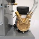 Fischer-Lahr® Schichtenfilter v2025: Weinfilter-Maschine, grau lackierter Weinfilter 10 Filterschichten (max 10 Stück) 20x20, 150 l/h, inkl. Bronze Kreisel-Pumpe, tragbarer Filter für Wein, Most, Saft, Spirituosen usw, made in EU (versandkostenfrei)*